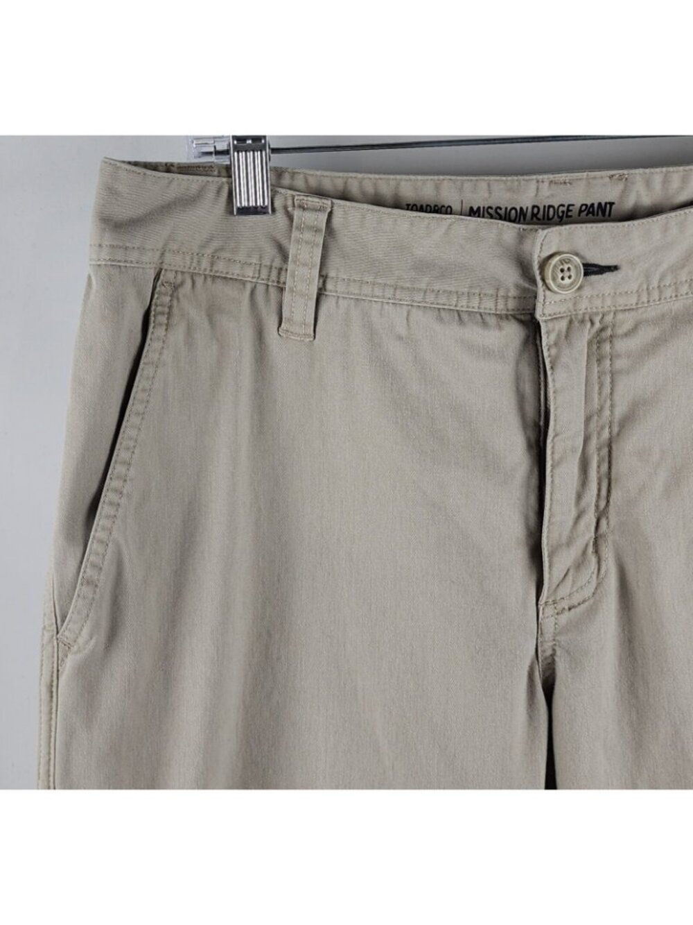 Toad & Co Pants Mens 33x33 Beige Mission Ridge Regular Fit View 3